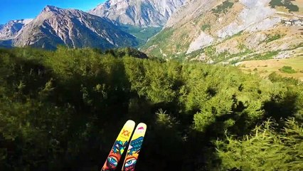 Valentin Delluc, du speed riding... sans neige !