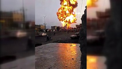 - Yemen'de akaryakıt istasyonunda patlama