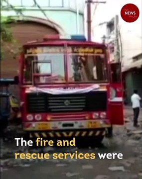 Madurai fire accident: Two firefighters die, two critical as building collapses