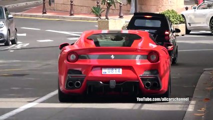 Supercars in Monaco #CSATW208 [Senna Tdf Murcielago SVJ Pista Mansory Huracan and more]