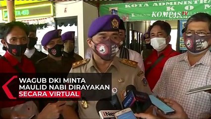 Wagub DKI Jakarta Imbau Masyarakat Rayakan Maulid Nabi Secara Virtual