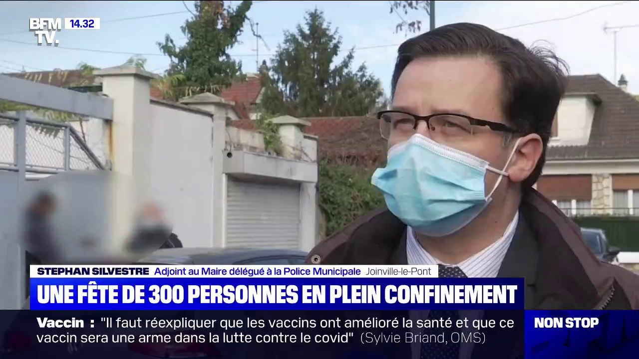 Fête clandestine à Joinville-le-Pont: l'adjoint au maire Stephan Silvestre évoque un lieu "dans lequel il y a eu un certain nombre de fêtes depuis l'été"
