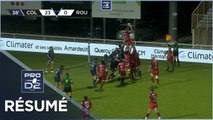 PRO D2 - Résumé Colomiers Rugby-Rouen Normandie Rugby: 26-12 - J2 - Saison 2020/2021