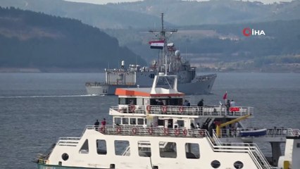 Mısır savaş gemileri Çanakkale Boğazı’ndan geçti