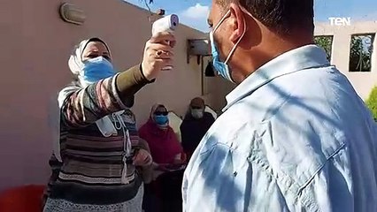 الفحص الطبي للحاضرين حفل زفاف شقيق  صلاح