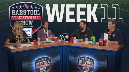 Barstool College Football Show presented by Philips Norelco - Week 11