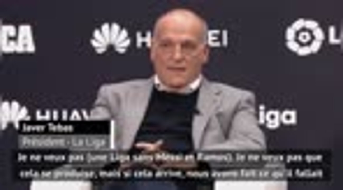 Ligue 1 - Tebas : "Neymar est parti au PSG et la Ligue 1 n'a pas changé"