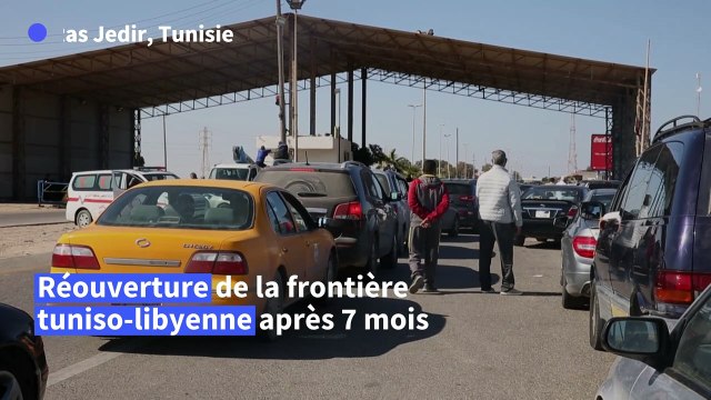 Afflux de voyageurs libyens pour l'ouverture de la frontière avec la Tunisie