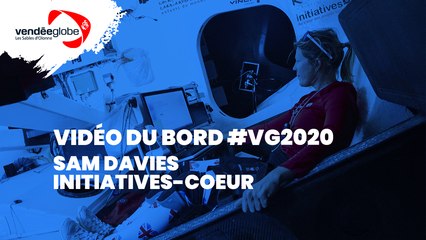 Vidéo du bord - Sam DAVIES | INITIATIVES-CŒUR - 14.11