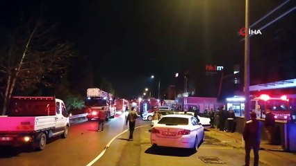 Kocaeli'de silah fabrikasında yangın