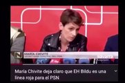 ¡MENTIRA! de Chivite del PSOE: “pactar con BILDU es cruzar una línea ROJA”