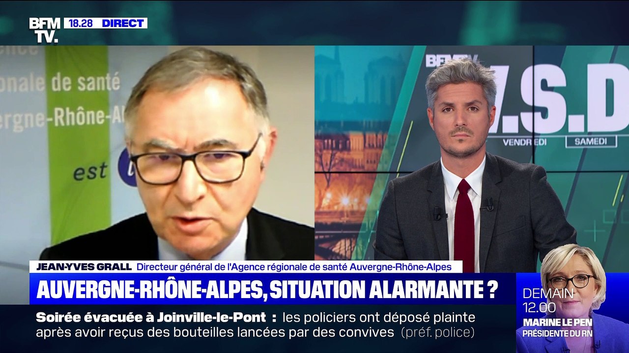 Jean-Yves Grall: "La situation en Auvergne-Rhône-Alpes s'améliore progressivement" - 14/11