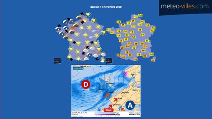 bulletin météo du samedi 14 novembre 2020