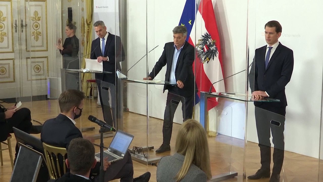 '2. Welle ist gewaltiger': Österreich ab Dienstag im harten Lockdown