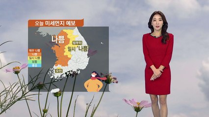 [날씨] 아침 짙은 안개, 서쪽 대기 질 '나쁨' / YTN