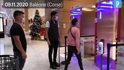 Tunnels de désinfection à Leclerc