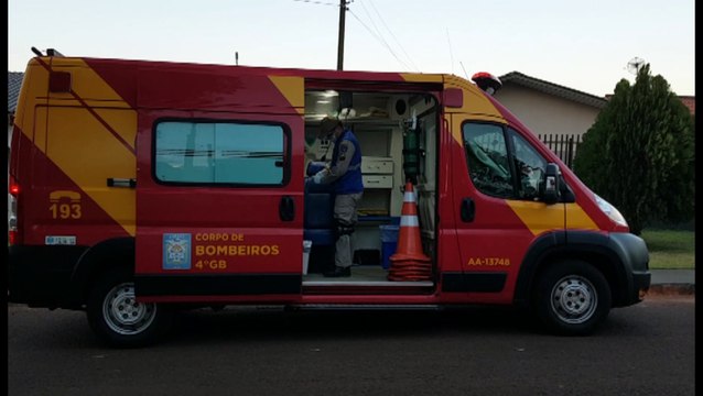Siate atende idoso ferido no Bairro Floresta
