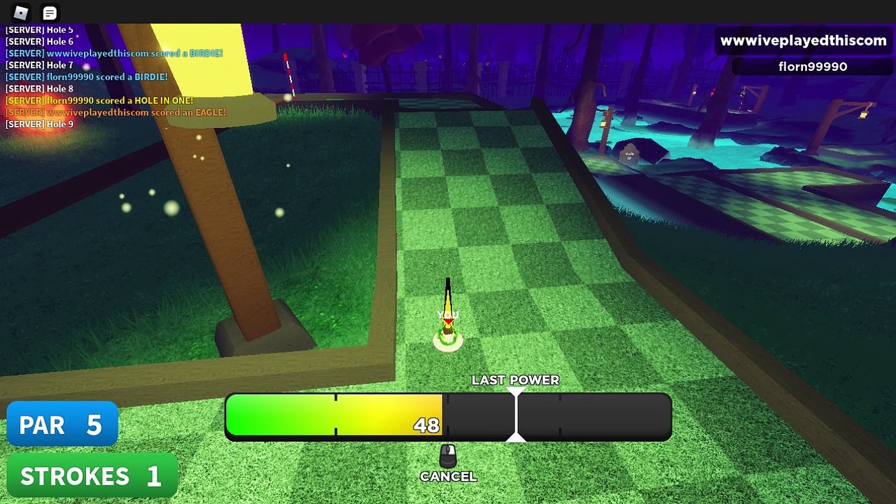 ive played this Roblox and Super Golf!By Nosniy Games Spooky Course - video  Dailymotion