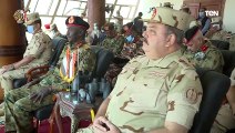 قائد قوات الدفاع الجوى السودانى يلتقى قائد قوات الدفاع الجوى المصرى ويتفقد عدد من وحدات الدفاع الجوى