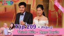 Vợ thú nhận 'mê' chồng từ cái chân 'lông' | Thành Hiếu – Ngọc Duyên | VCS #209 