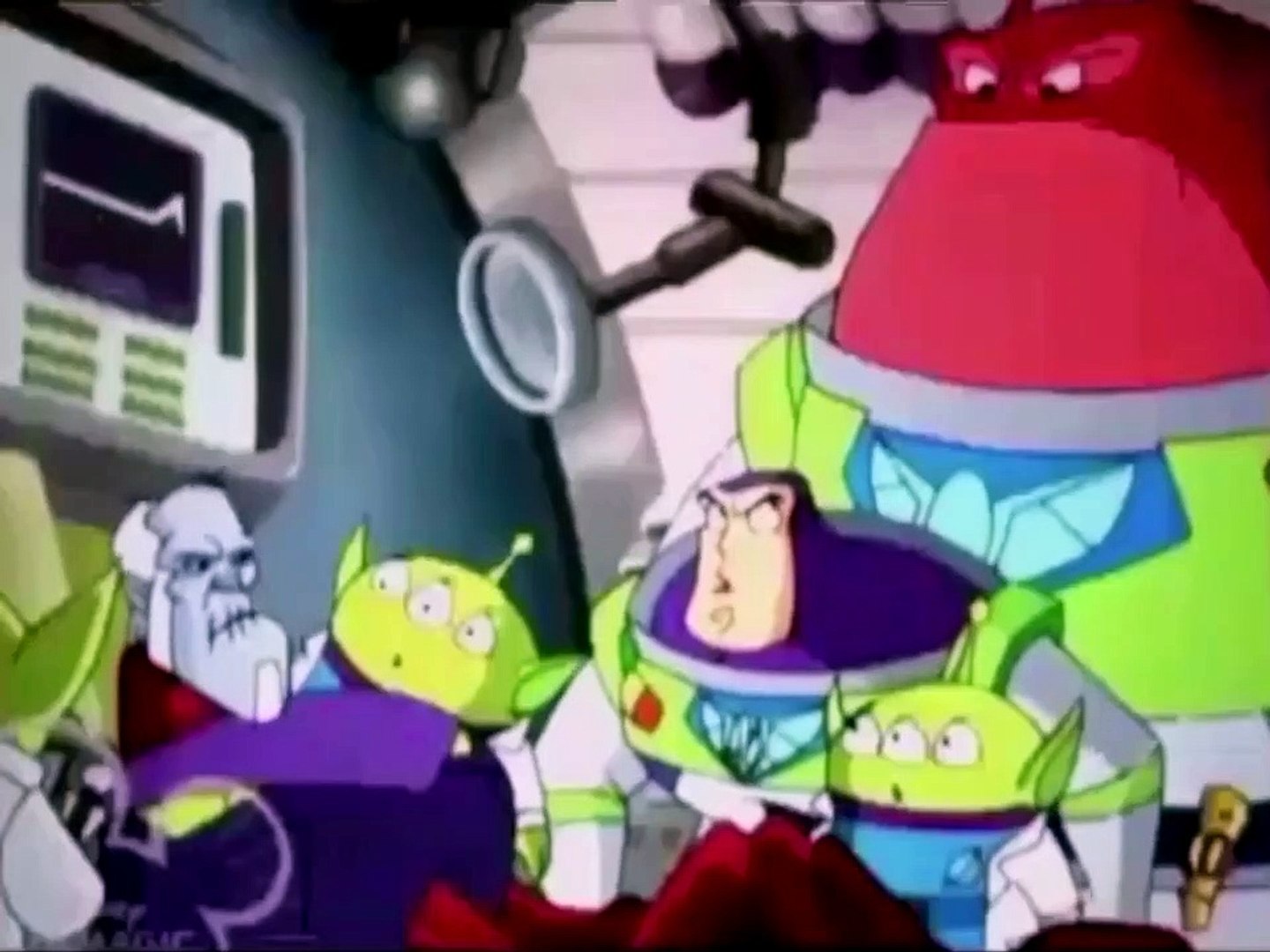 Buzz lightyear of star command deals ancient evil