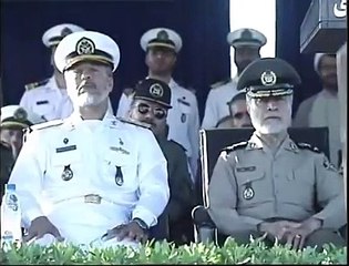 HOW powerful iranian revolution guards showing in parade 2020