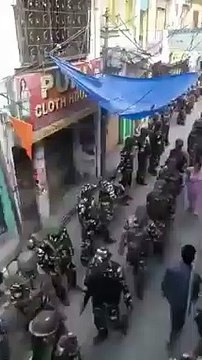 when indian army marched through village of jammu and kashmir