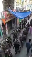 when indian army marched through village of jammu and kashmir