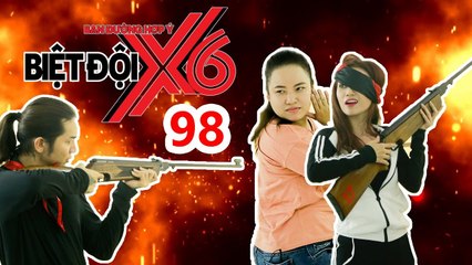BIỆT ĐỘI X6 | BDX6 #98 | BB Trần 'khoe súng' khiến Sĩ Thanh - Lê Trang 'lác mắt' | 011217 