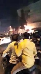 पलसीकर: दिवाली की रात पेट्रोल पंप के पास टेंट हॉउस में लगी बड़ी आग, दमकल मौके पर पहुंचा, कारण अज्ञात
