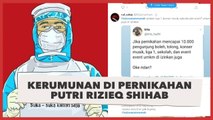 Kerumunan di Pernikahan Putri Rizieq Shihab, Warganet: #IndonesiaTerserah