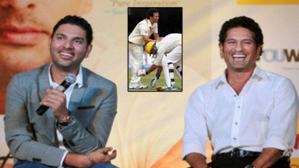 Yuvraj Singh on Sachin: Didn't want to take a shower because I shook hands with him first time