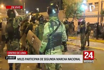 Confirman primer fallecido durante la segunda Marcha Nacional