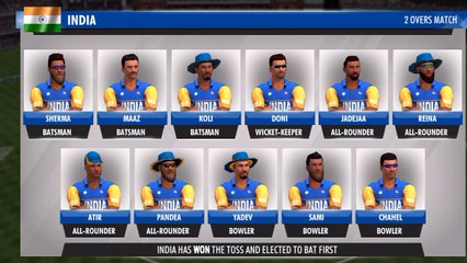 Blitz tournament #2 india vs Netherland wcc3 world cricket championship