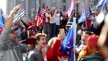 Pro-Trump protesters rally in Washington, DC to contest Biden win