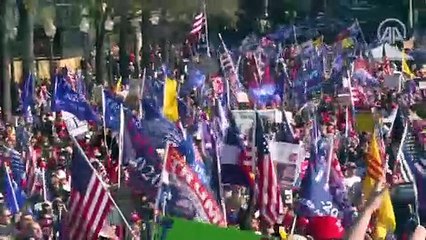 Trump destekçilerinden Washington’da gösteri
