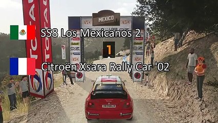 Mexique SS8 - Los Mexicanos 2 - Citroën Xsara Rally Car '02