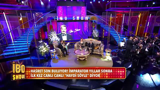 İbrahim Tatlıses 9 yıl sonra ''Haydi Söyle'' şarkısıyla geri döndü