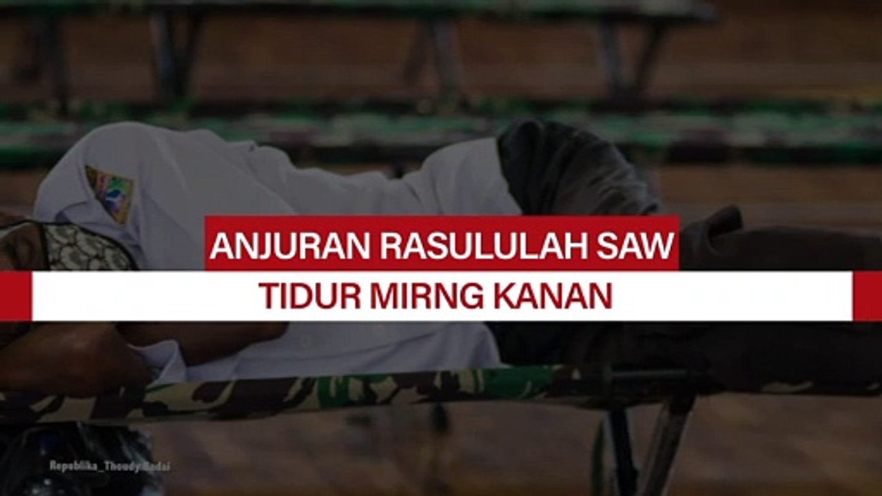 Ini Alasan Umat Muslim Dianjurkan Tidur Miring ke Kanan