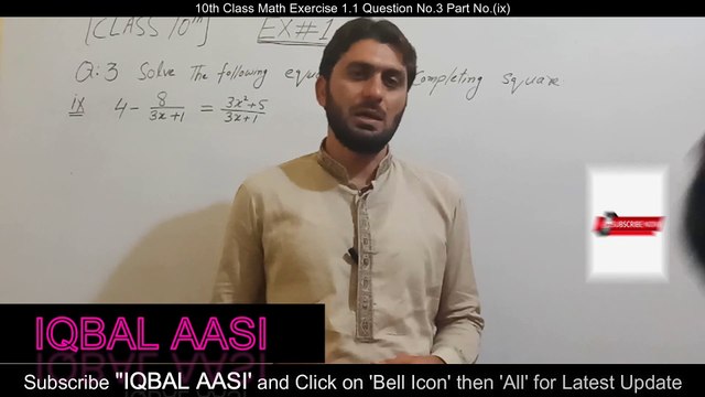 SHORT SYLLABUS CLASS 10th SCIENCE UNIT NO 1 EXERCISE NO 1.1 QUESTION NO #3 PART (9) COMPLETING SAQURE