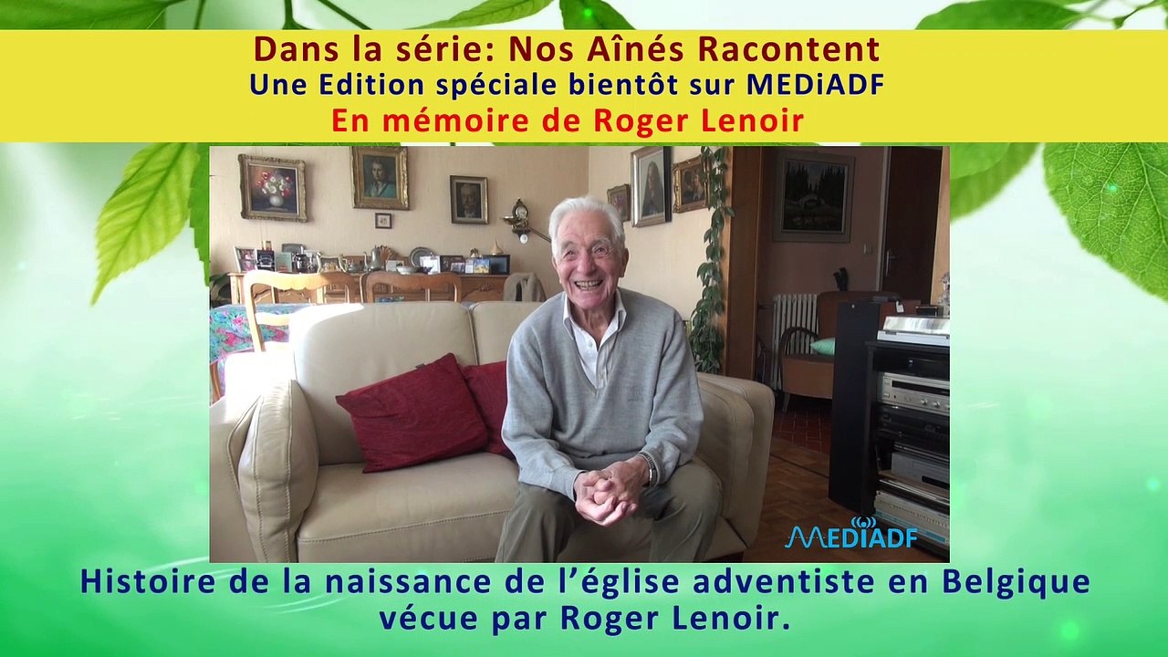 EN MEMOIRE DE ROGER LENOIR ANNONCE de MEDiADF