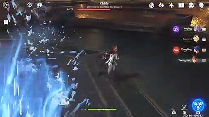 SOLO! Childe vs Childe! 99% without taking any damage, almost perfect run!