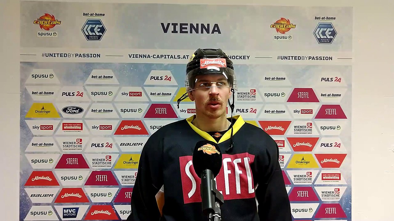 14.Runde: Mario Fischer (VIC) vor dem Spiel gegen Dornbirn