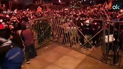 Dos muertos en Perú en las cargas policiales por las protestas contra el presidente interino Merino