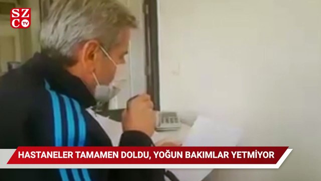 Başkan mikrofonu eline alıp vatandaşı uyardı: Hastaneler tamamen doldu, yoğun bakımlar yetmiyor