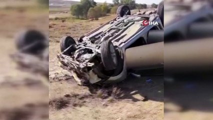 Yozgat’ta 2 polis memuru trafik kazasında hayatını kaybetti