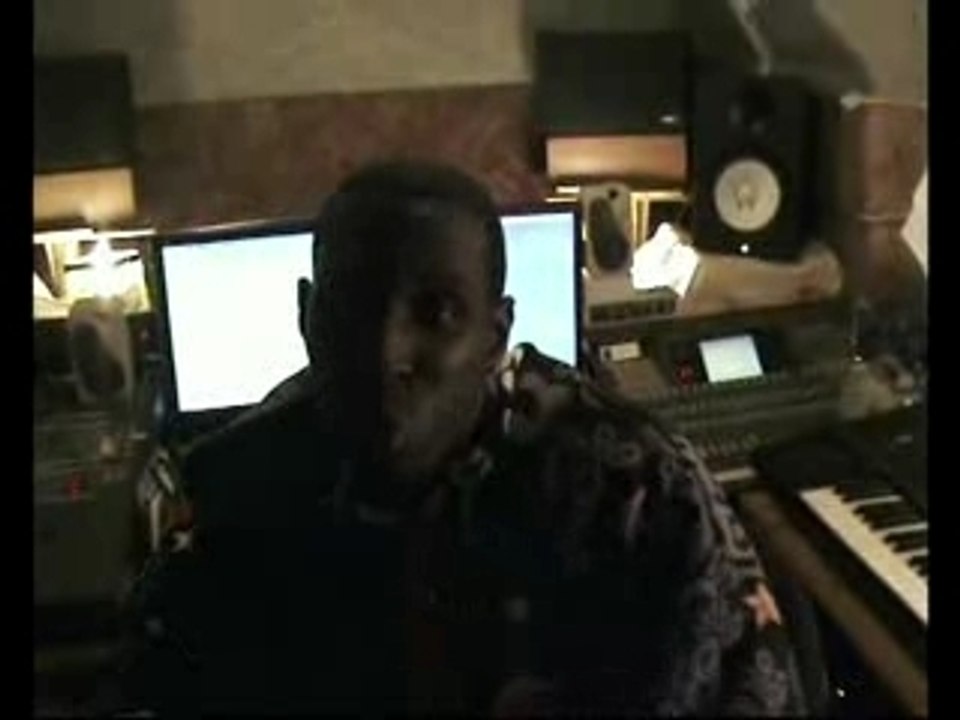 J-Kad freestylin in da studio