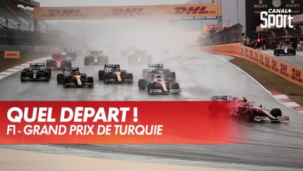 Départ, glissades et accrochages ! - GP de Turquie
