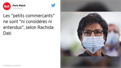Covid-19: les petits commerçants "ni considérés ni entendus", selon Dati (LR)