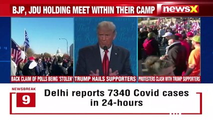 Trump Supporters Rally In DC | Back Claims Of Polls Being 'Stolen' | NewsX